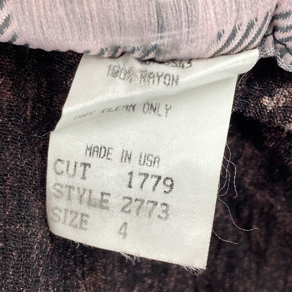 Starfire Women Skirt Size 6 Multicolor Geometric Pull On Maxi Rayon Southwestern - Picture 11 of 12